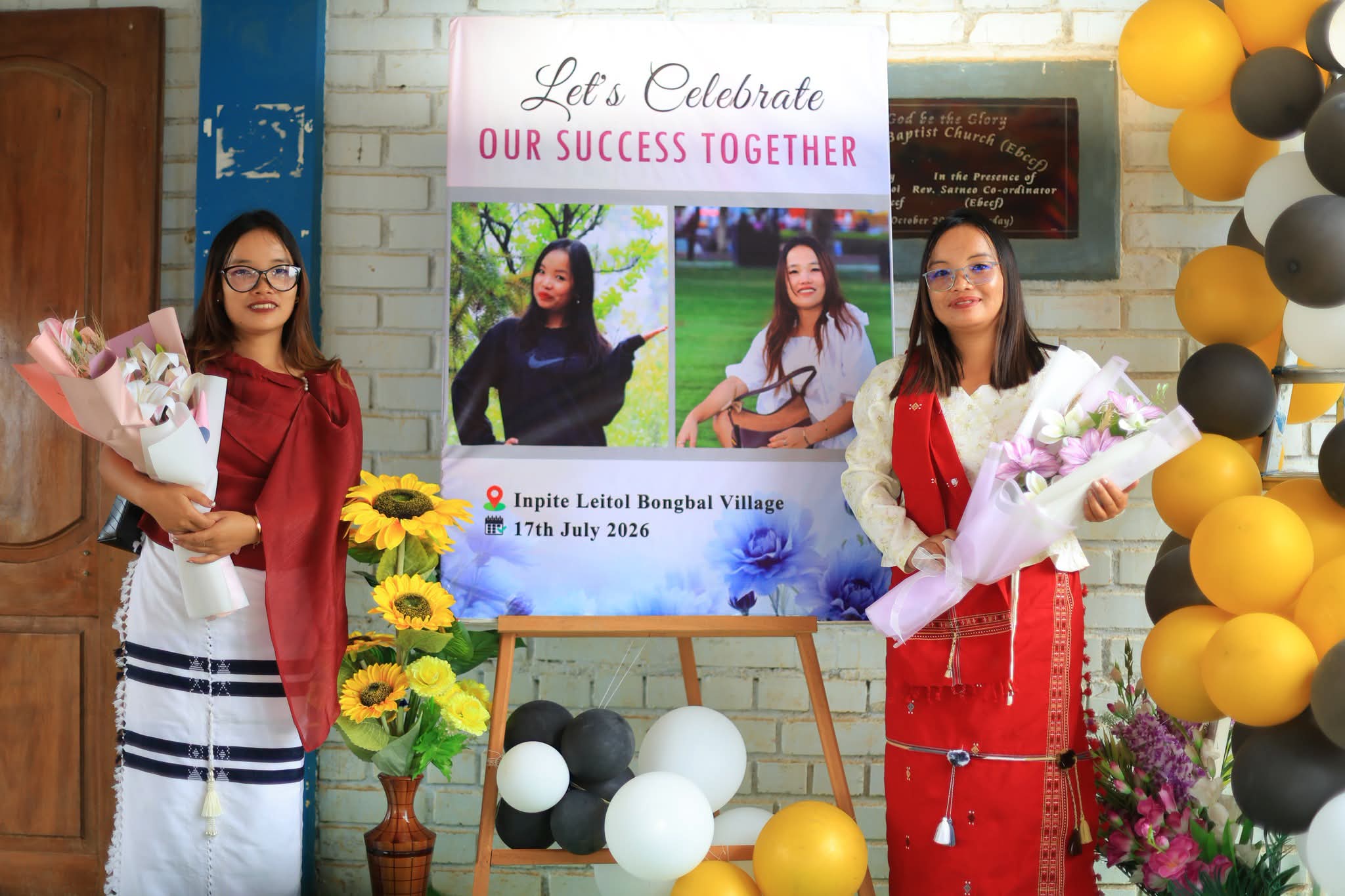 Felicitation program of Dr.Neikhokim Kipgen & Adv.Frecy Domneithem Kipgen on 17th July 2026, Minister: Local pastor K.Hegin Kipgen at Bongbal village